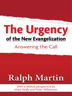 cover image of The Urgency of the New Evangelization